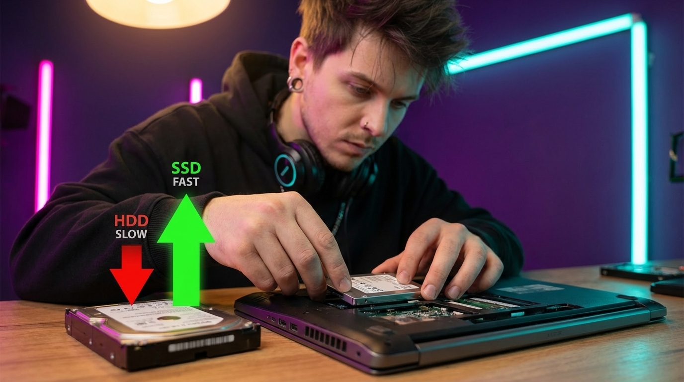 Установка SSD