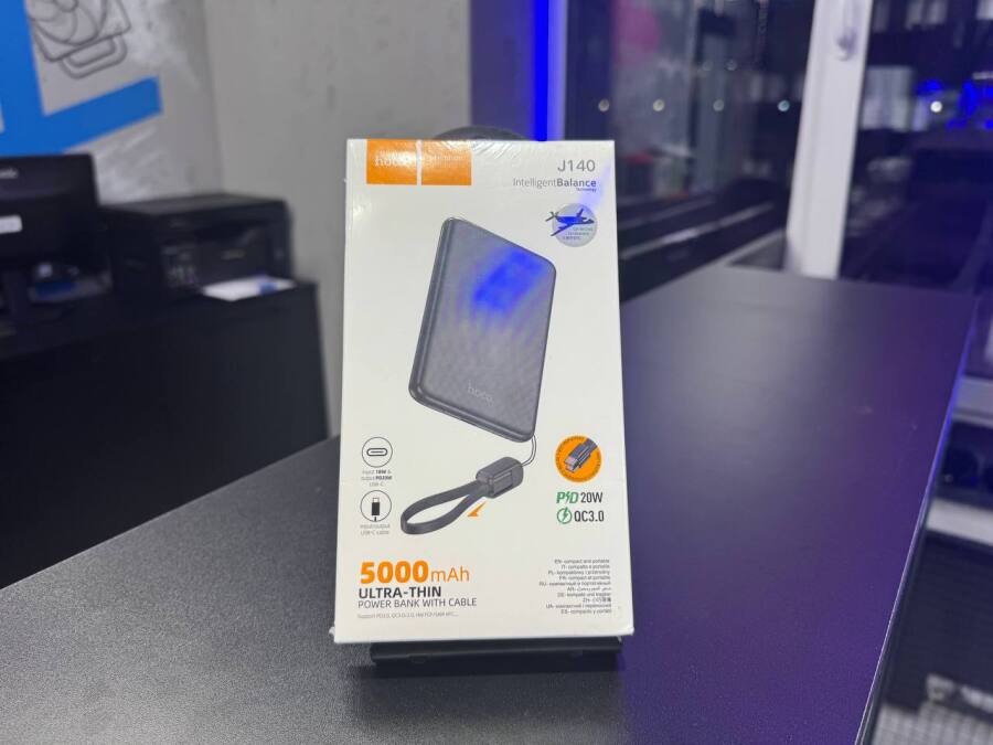 POWER-BANK HOCO J140 5000mAh 22.5W+PD20W TYPE-C ULTRA-THIN