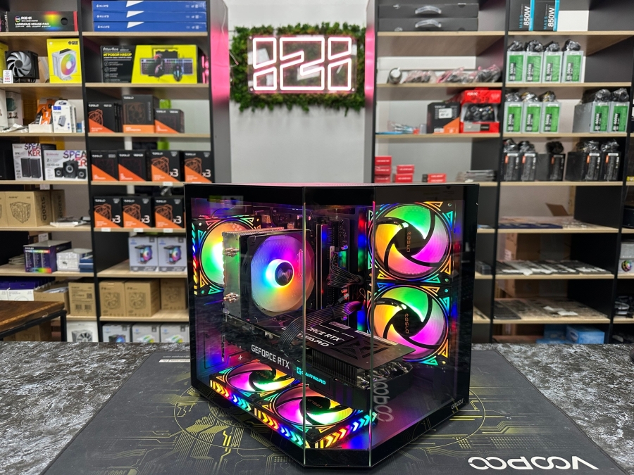 Игровой ПК intel i5-14400F, RTX 3070, 16Gb, 1Tb m.2