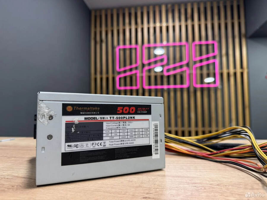 Блоки питания 500-550W в ассортименте