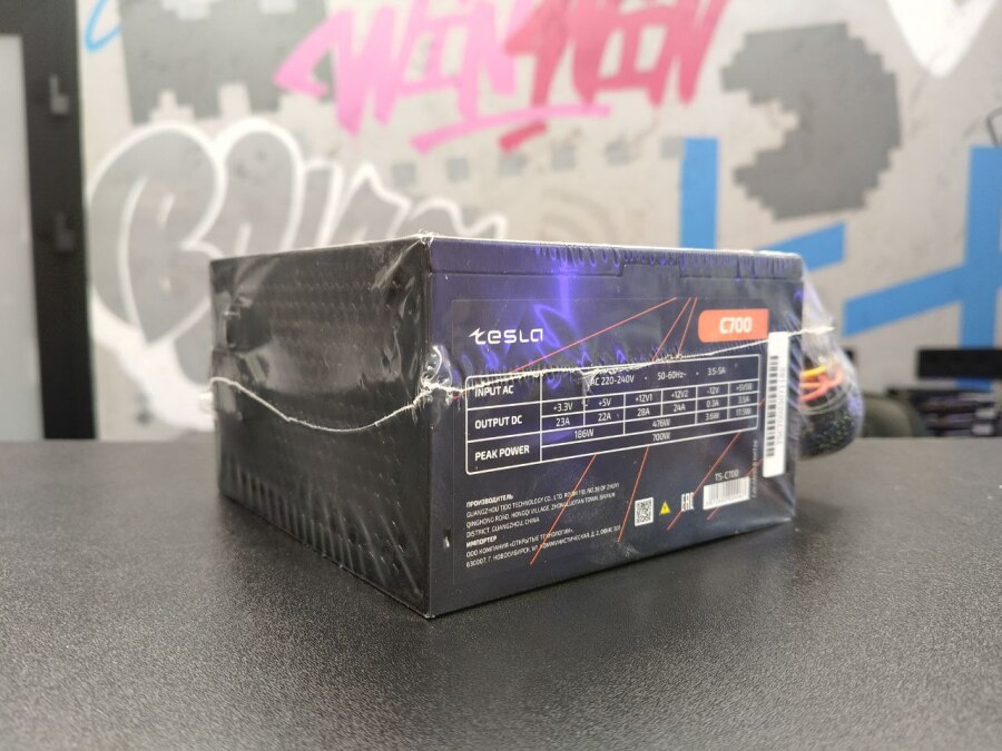 Блок питания 700w Tesla C700 80+ новый