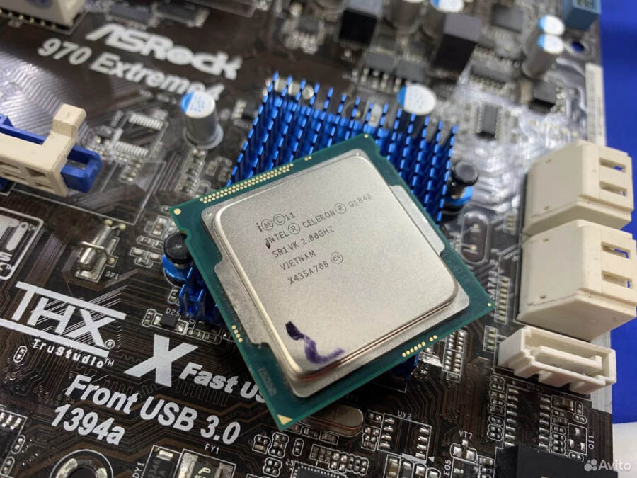 Процессор Intel Celeron G1840, 1150, 2.8GHz, 2/2