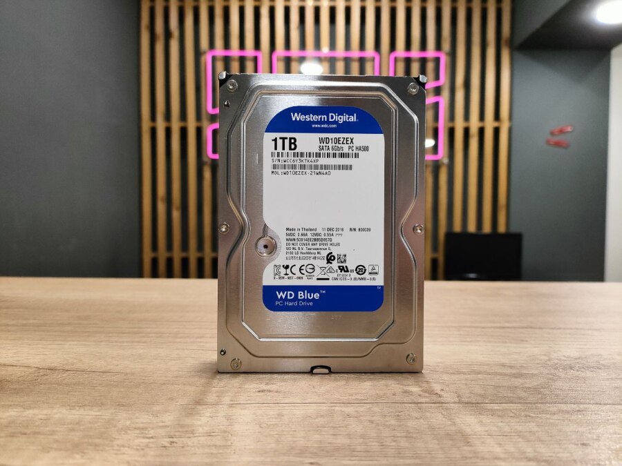 Жесткий диск 1 Tb HDD 3.5" WD Blue WD10EZEX
