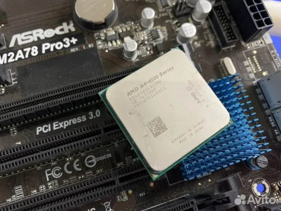 Процессор AMD A4-4000, FM2, 3.2GHz, 2/2