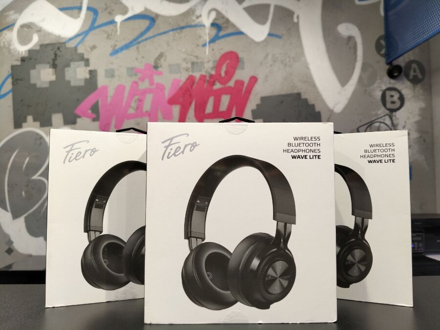 Новые беспроводные наушники Fiero Wave Lite