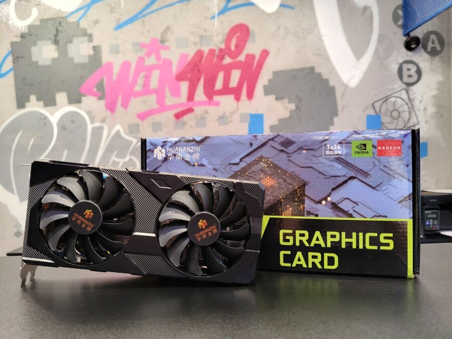 RX 5700 XT 8Gb Huananzhi Видеокарта