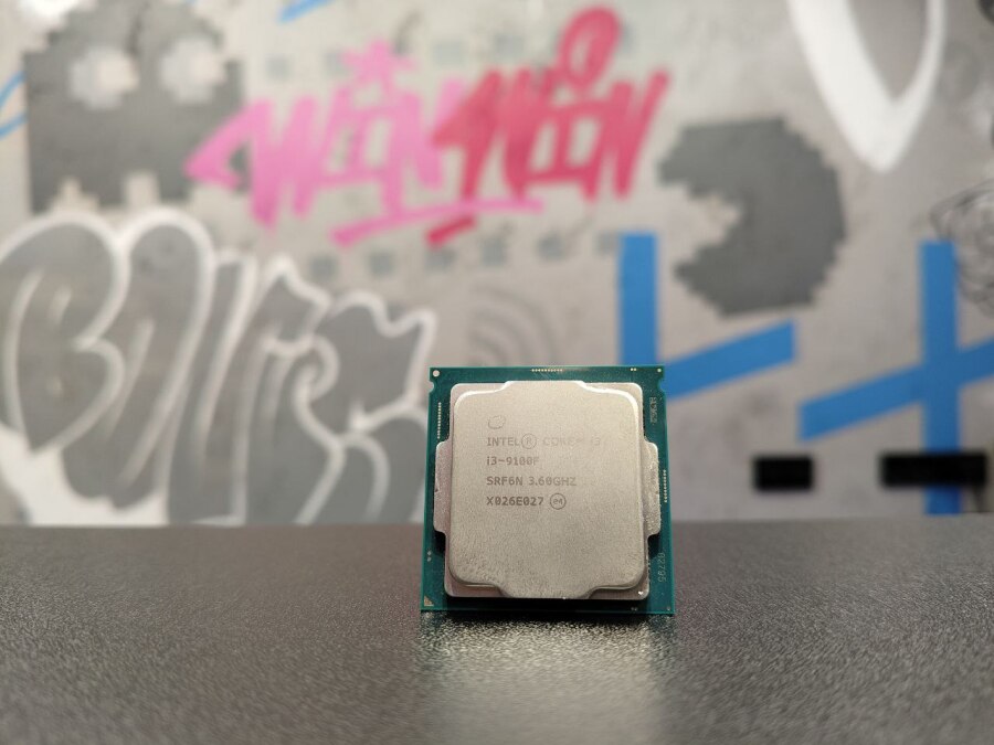 Процессор Intel Core i3 9100f , 1151v2, 4.2GHz, 4/4