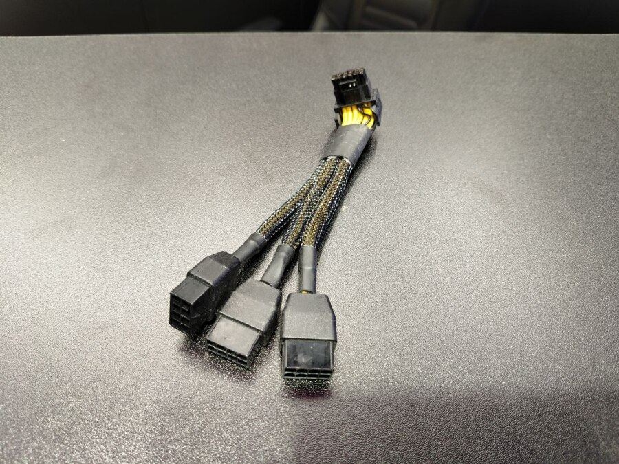 Переходник 12VHPWR - 3x8 pin PCI-E