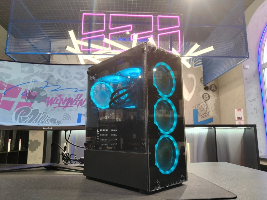 Игровой ПК Ryzen 7 8700F, RTX 5070 12Gb, 32Gb DDR5