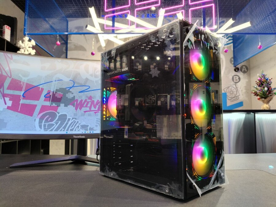 Игровой ПК Ryzen 7 5800X, RX 9060XT, 16Gb, SSD 1Tb