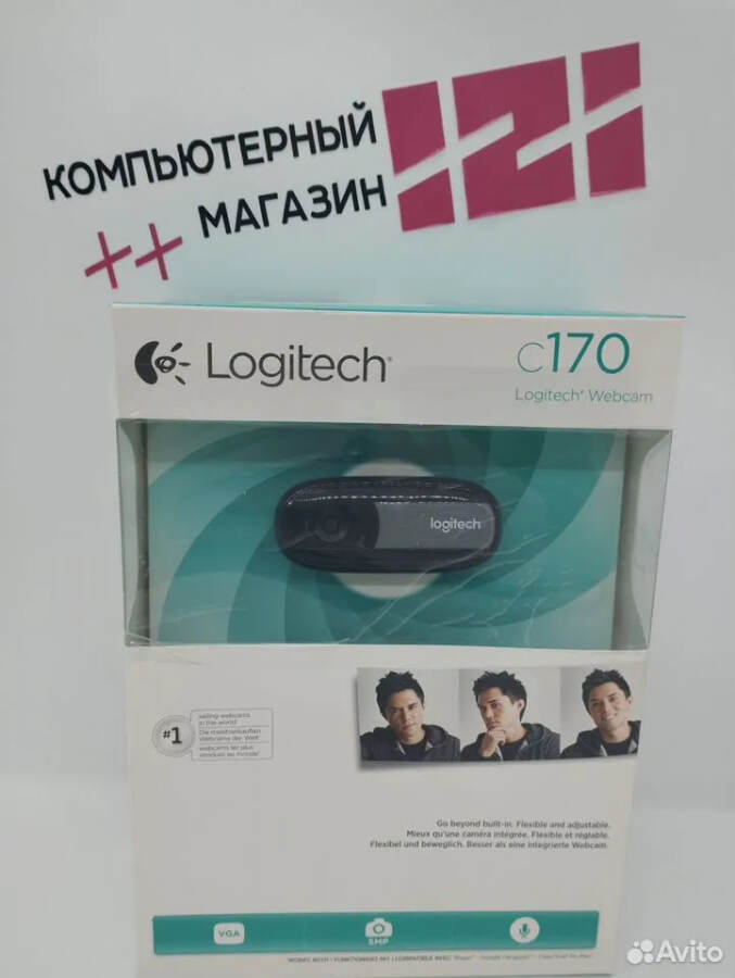 Новая веб-камера Logitech Webcam C170