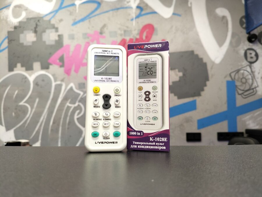 Пульт универсальный для кондиционеров HUAYU K-1028E