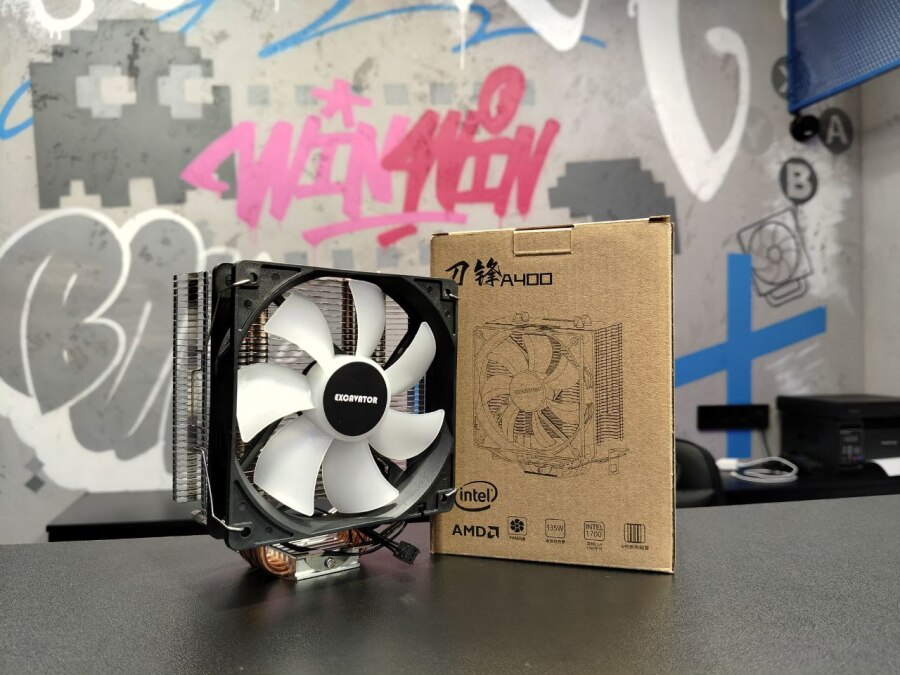 Новый башенный кулер A400 tdp135