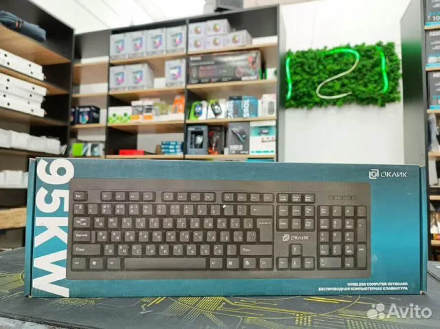 Новая беспроводная клавиатура OKLICK 95KW