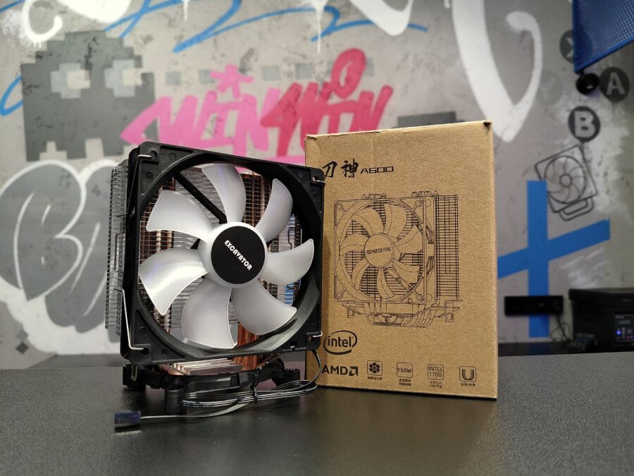 Новый башенный кулер A600 150вт RGB