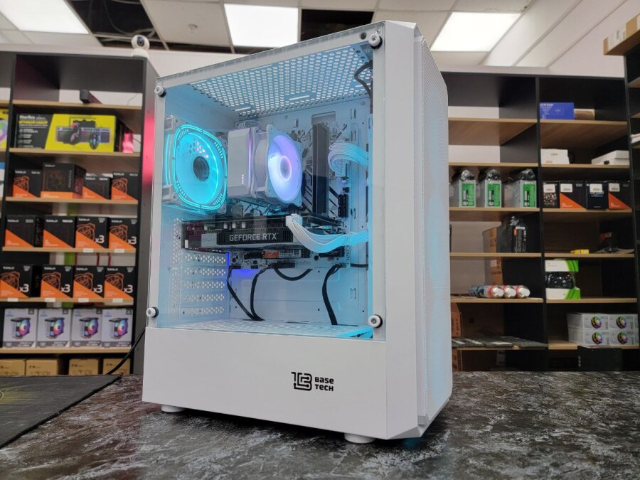 Игровой ПК Ryzen 5 5500, RTX 2060s, 16Gb, m.2 512Gb