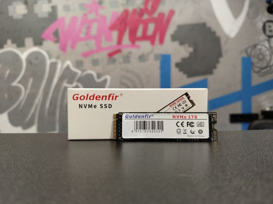 SSD 1Tb М.2 NVME Goldenfir Новый