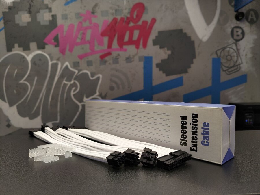 Набор кабелей для моддинга Loving Cool white