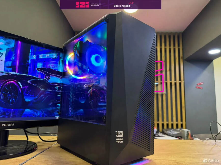 Игровой ПК Ryzen 5/5700xt 8gb/16-32gb/m.2