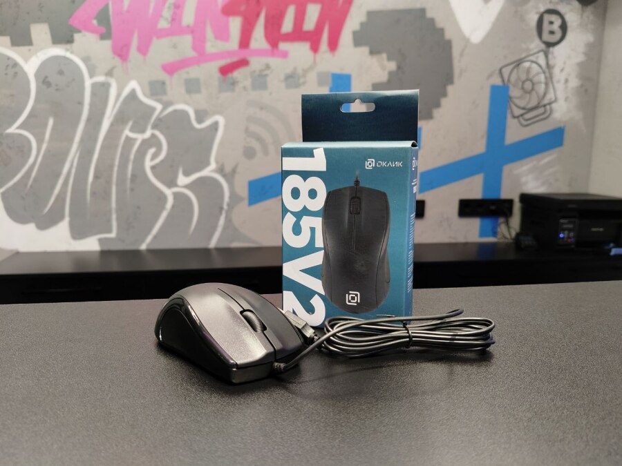 Новая мышка Oklick 185V2 1000dpi
