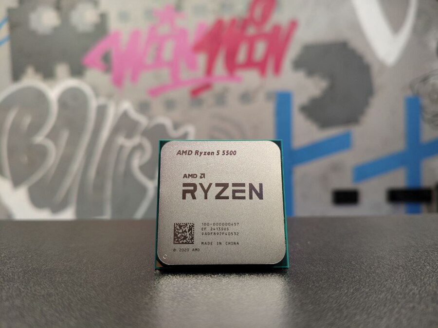 Процессор AMD Ryzen 5 5500, AM4, 4.2GHz, 6/12
