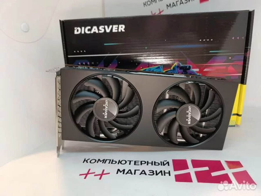 RX 5700 XT 8gb Dicasver Radeon Новая видеокарта