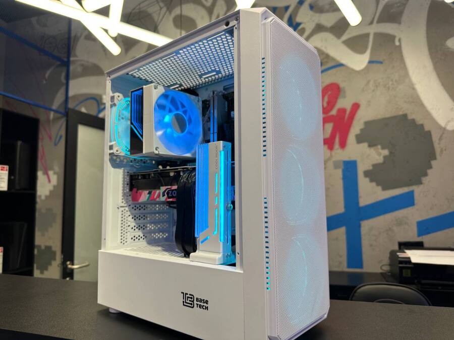 Игровой ПК Ryzen 5 7500F, RTX 3080 10Gb, 32Gb DDR5, 1Tb