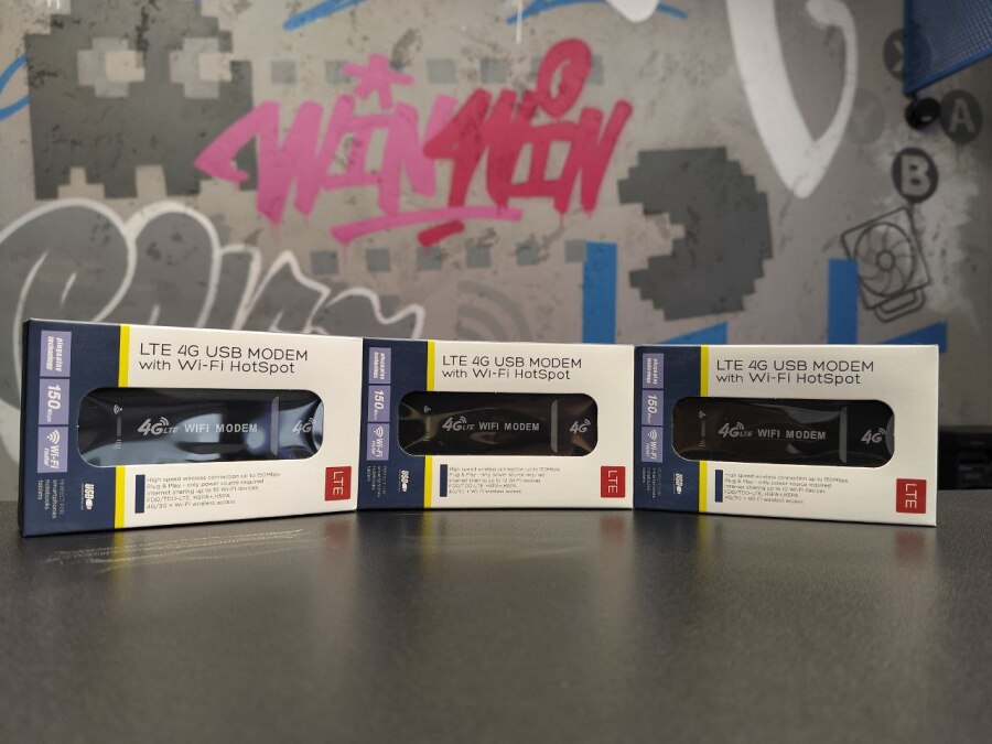 Lte 4g usb модем с Wi-fi точкой доступа
