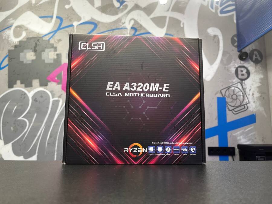Материнская плата Elsa A320M-E AM4 DDR4
