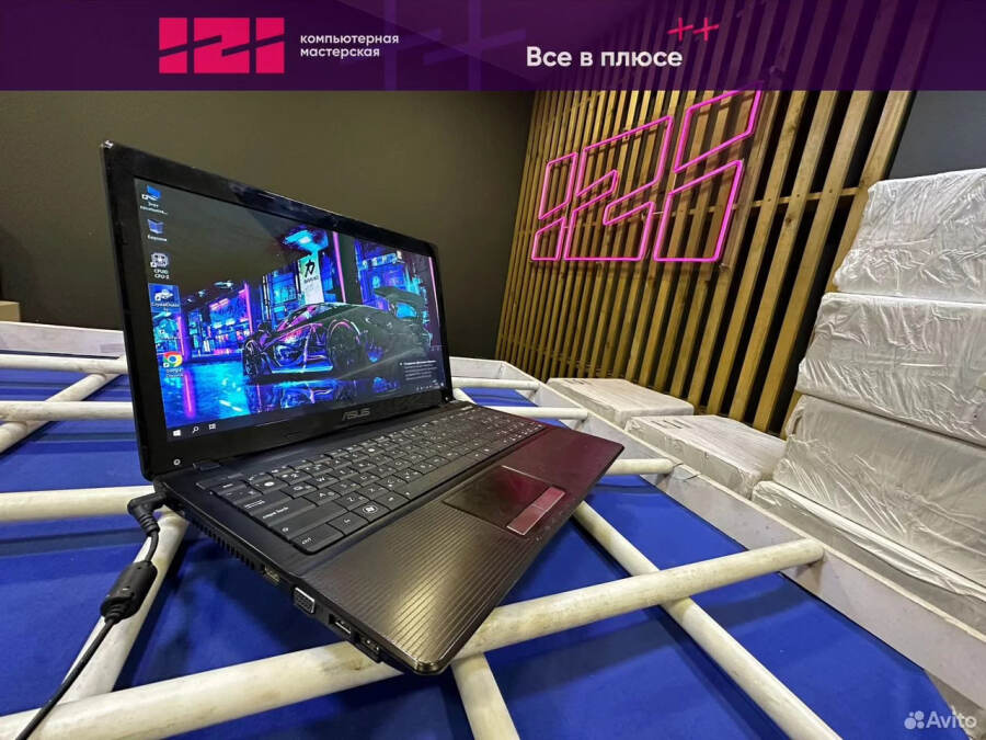 Ноутбук Asus K53TA AMD A4/4gb/ssd 120gb  15.6"