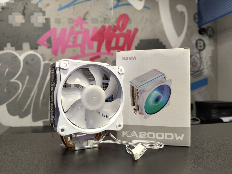 Новый башенный кулер sama KA200DW argb/RGB