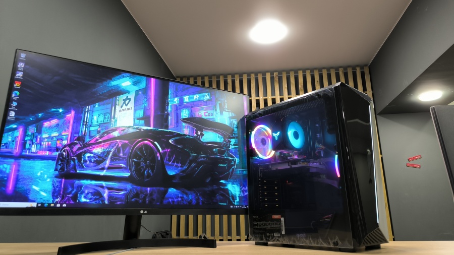 Игровой ПК Ryzen 5 2600/rx 580 8gb/16Gb/m.2 512gb