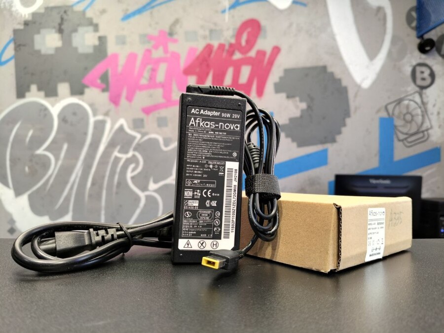ЗУ для ноутбуков LNV 20V 4.5A 90W прямоугольный разъем A-335