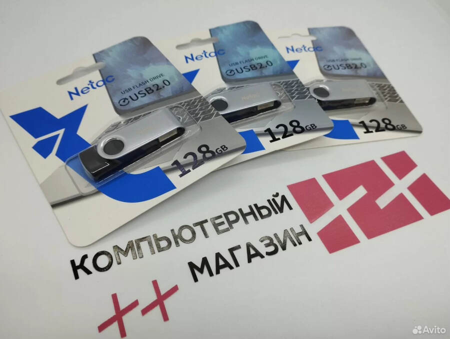 Новый USB флеш накопитель Netac 128gb