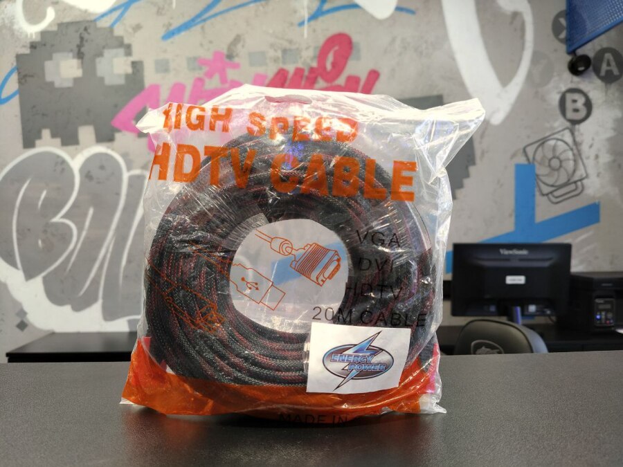 HDMI-кабель 20 метров CCS метал.оплетка