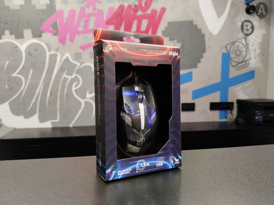 Новая мышка Oklick 396M insomnia