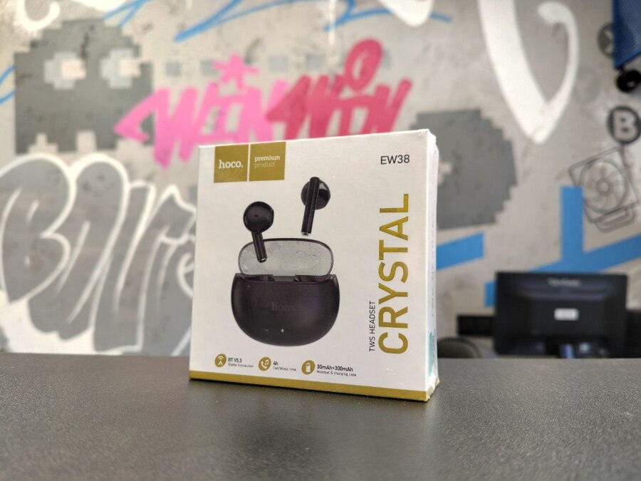 Беспроводные наушники HOCO EW38 TWS BLACK