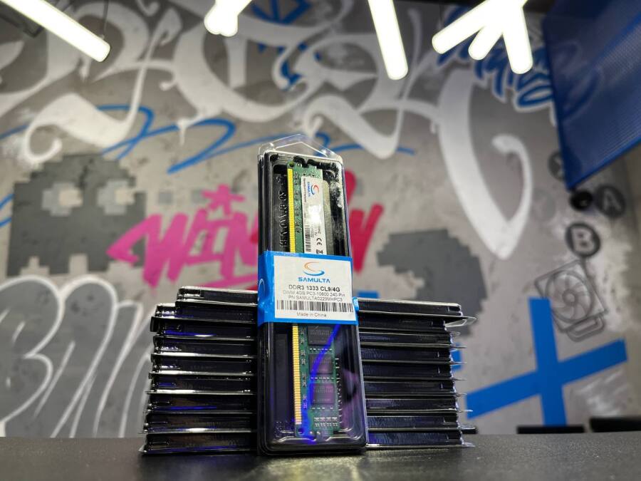 DDR3 4gb Samulta 1333mhz Новая оперативная память