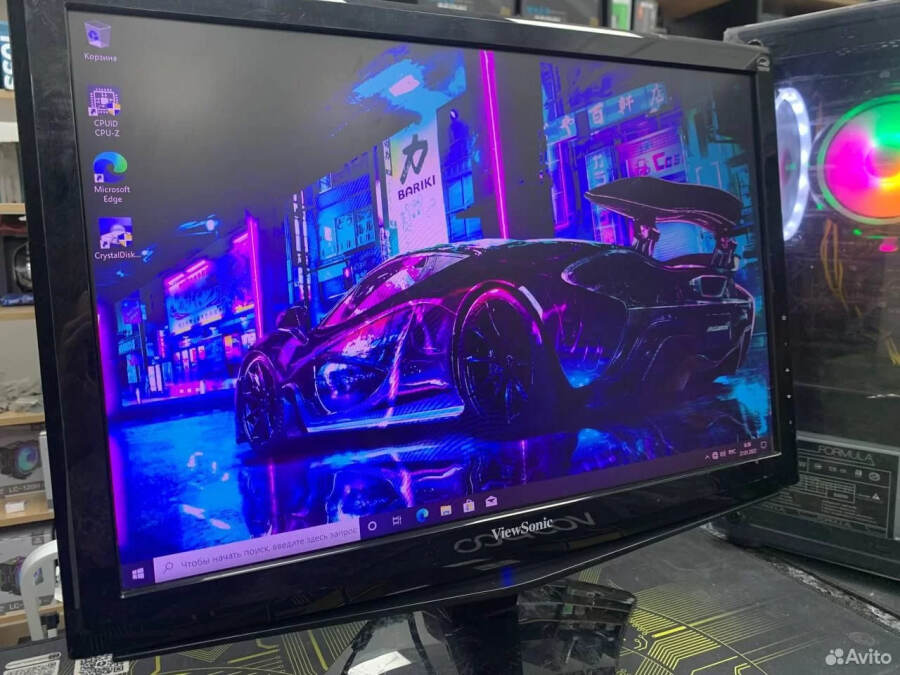 Монитор 19" Viewsonic VA1948a-LED