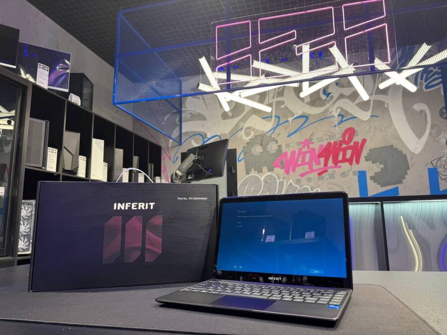 Ноутбук Inferit i5/8gb/ssd 512gb, новый, 14"