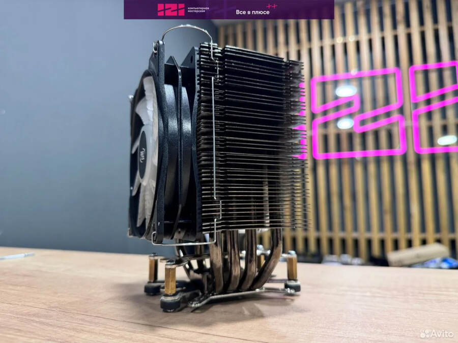 Башенный кулер DeepCool 4 трубки