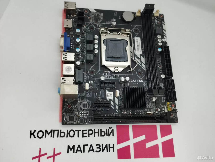 Материнская плата Azerty MB-H61A 1155 DDR3