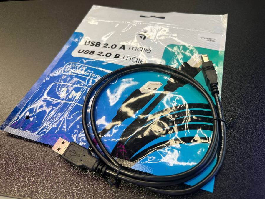 Кабель USB 2.0 Type-A - USB 2.0 Type-B